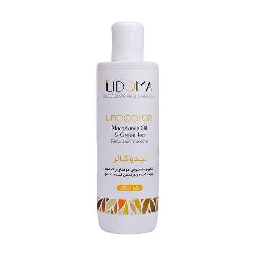 شامپو مخصوص موهاي رنگ شده ليدوما	